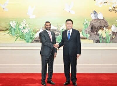 FBI局长访问北京 会见中国公安部长
