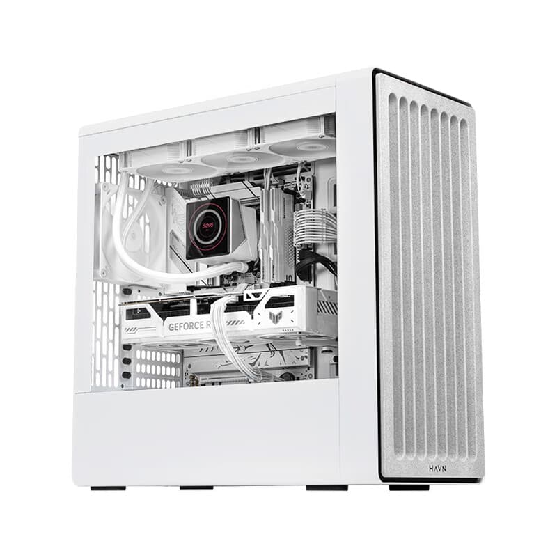 HAVN 推出 HAVN BF360 Flow 风道散热机箱:标配双 180mm 风扇,黑白双色均 1499 元
